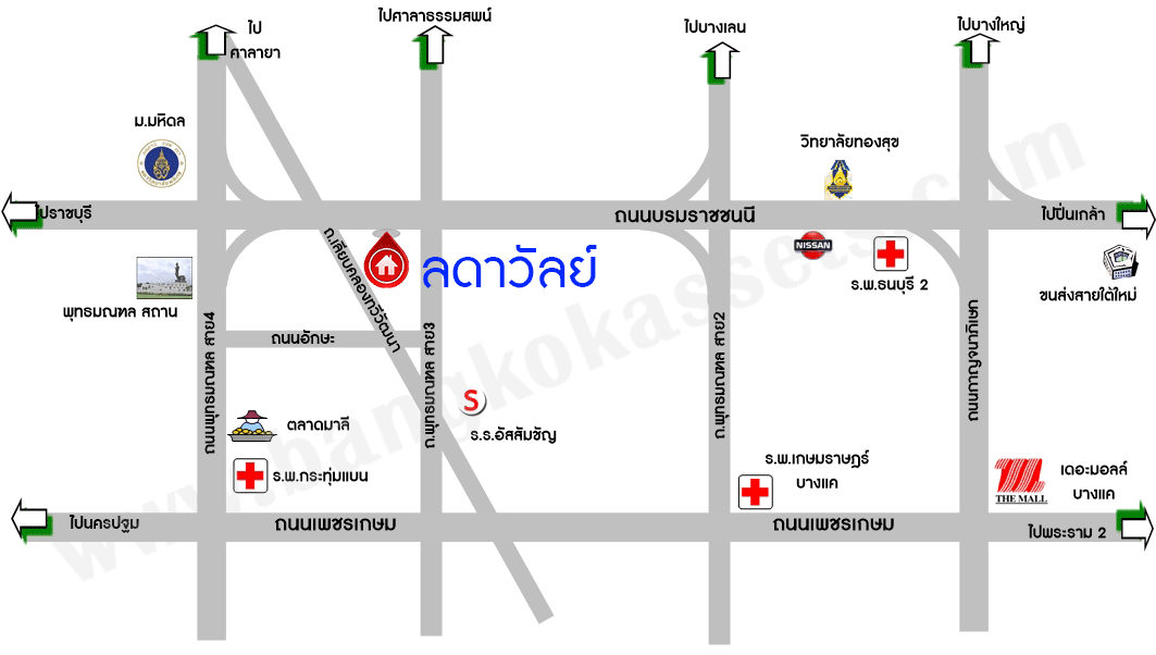 *****ที่ดินเปล่าในโครงการ ลดาวัลย์ ปิ่นเกล้า-บรมราชชนนี เนื้อที่ขนาด 119 ตร.ว. (หน้ากว้าง 18 เมตร) บนทำเลศักยภาพติดถนนบรมราชชนนี เชื่อมต่อหลายเส้นทาง ใกล้เซ็นทรัล ปิ่นเกล้า, เซ็นทรัลศาลายา และม.มหิดล